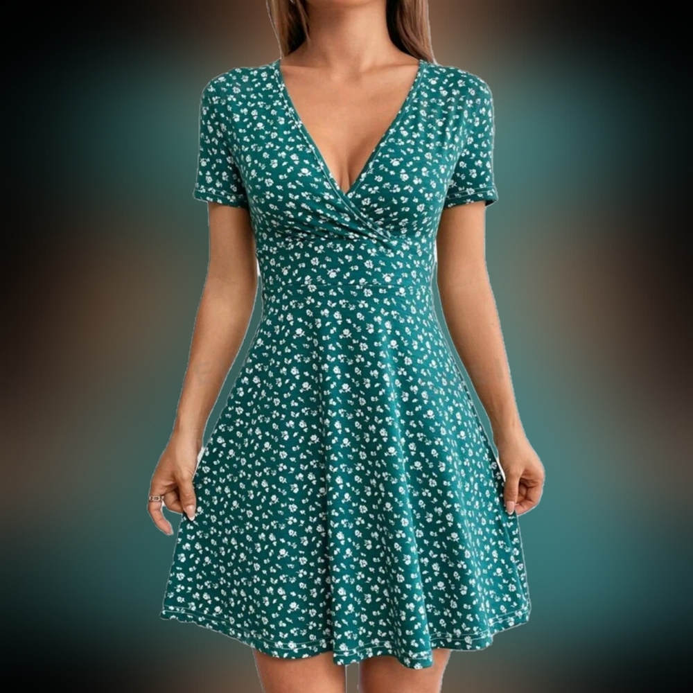 Green dress